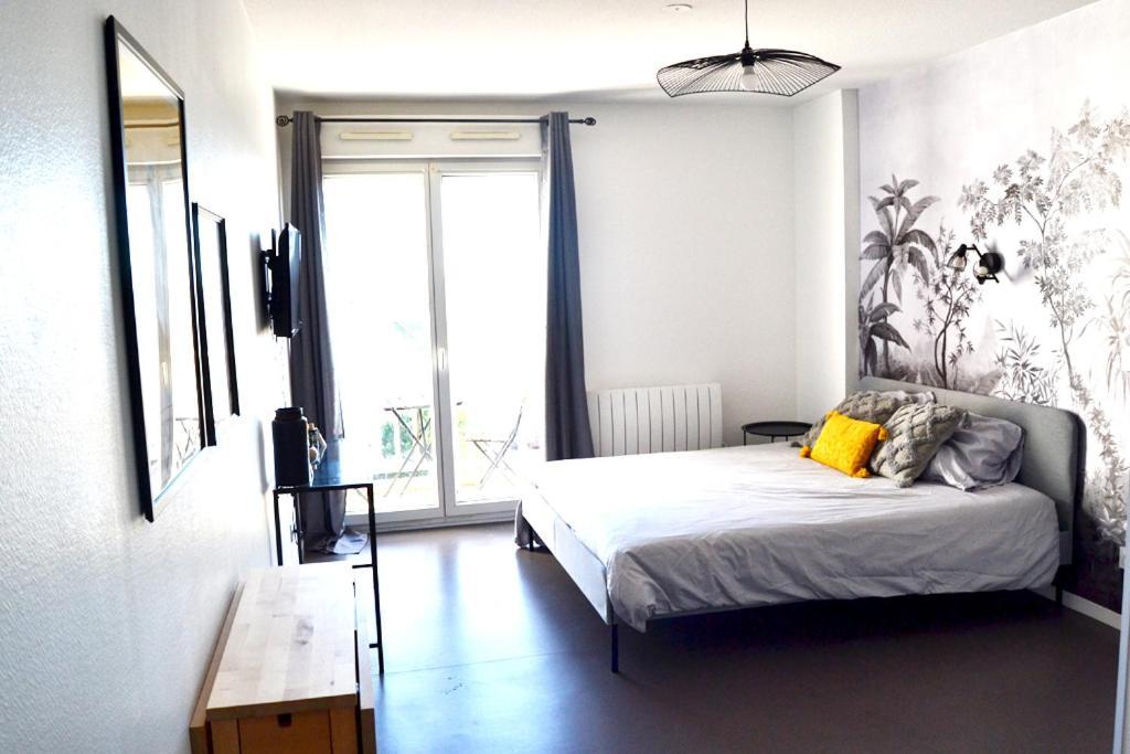 Studio Cosy Bordeaux - Parking privé - Netflix - Tram A Cenon Extérieur photo